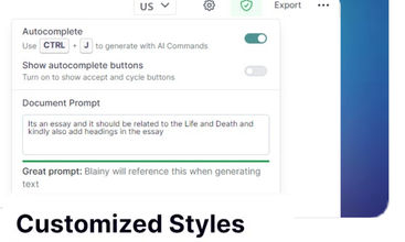Blainy screenshot