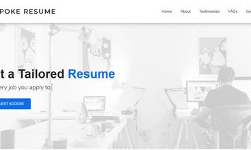 Bespoke Resume screenshot