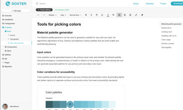 Doxter screenshot