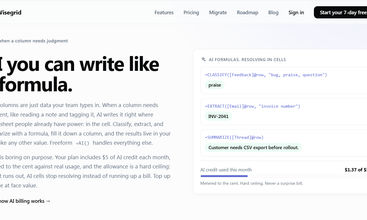 Wisegrid.co screenshot