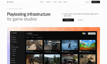 Userplay screenshot