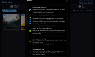 Vimageo screenshot