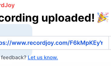 RecordJoy screenshot