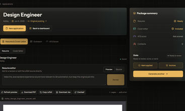 OneApply screenshot