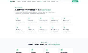 Linkos screenshot