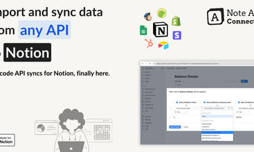 Note API Connector screenshot
