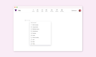 Tally screenshot