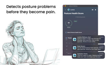 Lumina AI Wellness screenshot