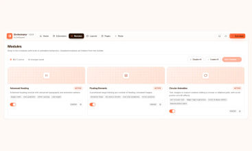 DiviAnimator screenshot