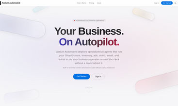 Acrium Automated screenshot