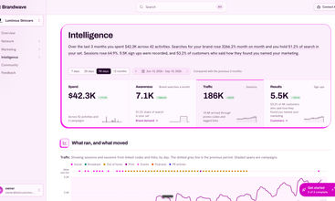 Brandwave screenshot