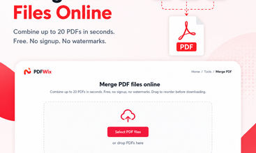 PDFWix screenshot