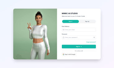 MIMIC AI STUDIO screenshot