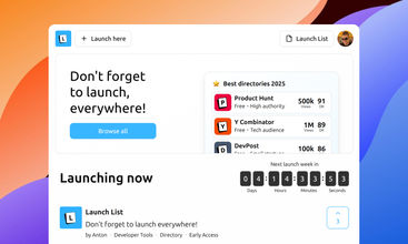 Launch List screenshot