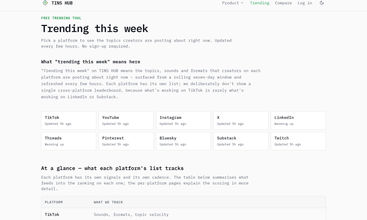 TINS HUB screenshot