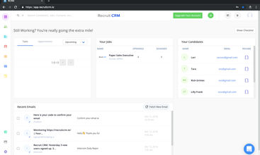 Recruit CRM screenshot