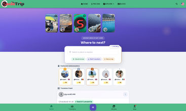 Sociatrip screenshot