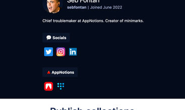 minimarks screenshot