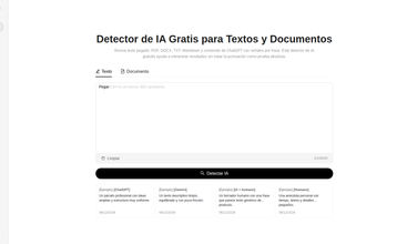 Detector de IA screenshot
