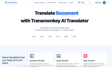 Transmonkey screenshot