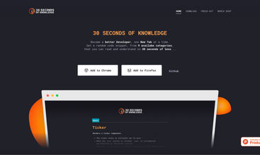 30 seconds of knowledge screenshot