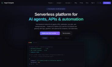 Inquir Compute screenshot