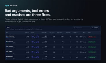 MCPulse screenshot