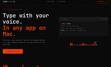 VoxFusion screenshot