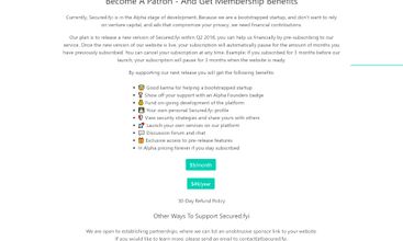 Secured.fyi - Alpha screenshot