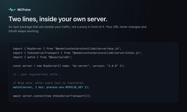MCPulse screenshot