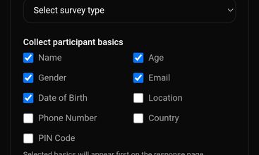 SurveyGenie  screenshot