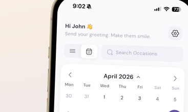 WishDay: AI Occasion Reminders & Greetin screenshot