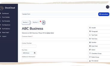DocsCloud screenshot