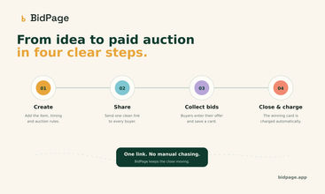 BidPage.app screenshot