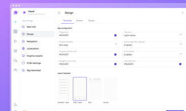 FlowX screenshot