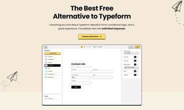 Collectform - Free Typeform alternative screenshot
