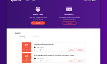 Proficonf screenshot