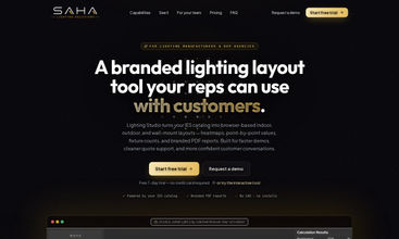 Lighting Studio screenshot