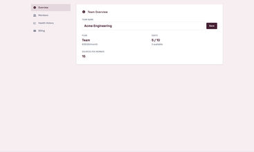 Docket screenshot