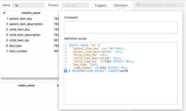 TablePlus screenshot