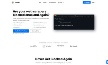 ZenRows screenshot