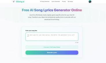 GSong AI screenshot
