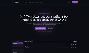 HelperX screenshot