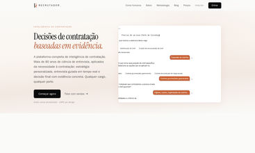 Recrutador screenshot