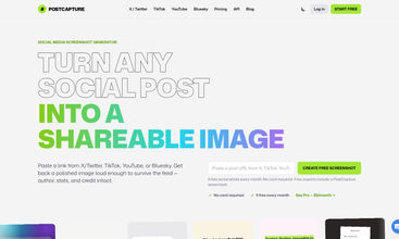 PostCapture screenshot