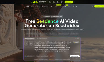Seedance AI screenshot