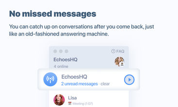 Echoes screenshot