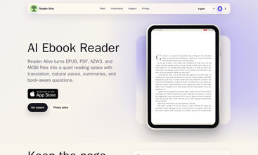 Reader Alive screenshot