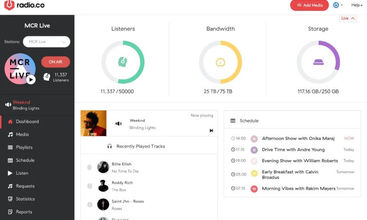 Radio.co screenshot