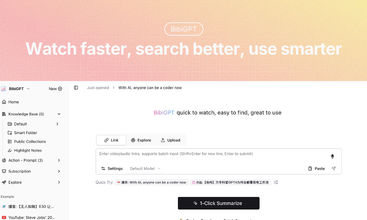 BibiGPT screenshot